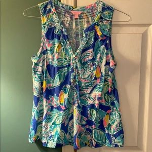 Lilly Pulitzer Essie top size L